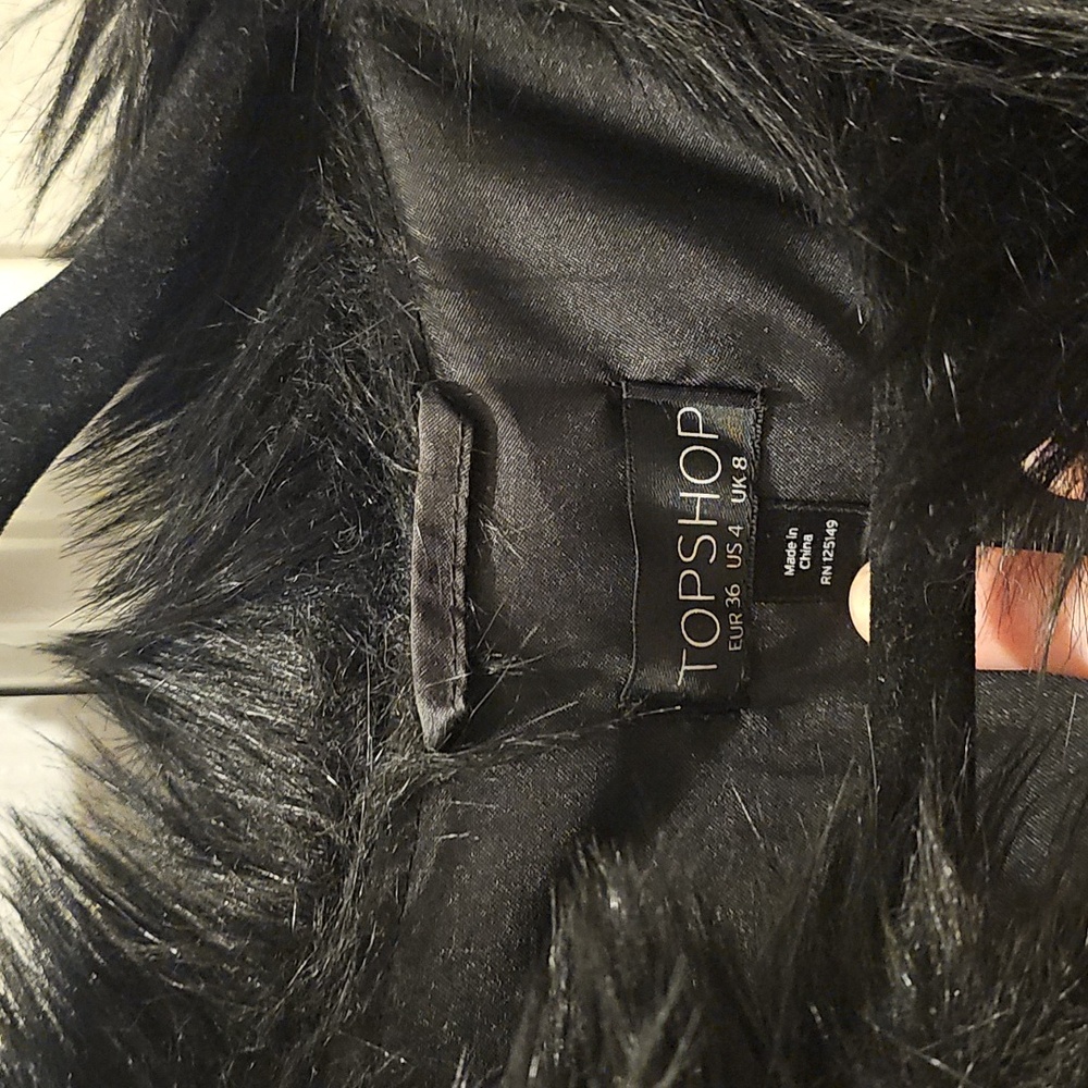Topshop Black Vest View 2